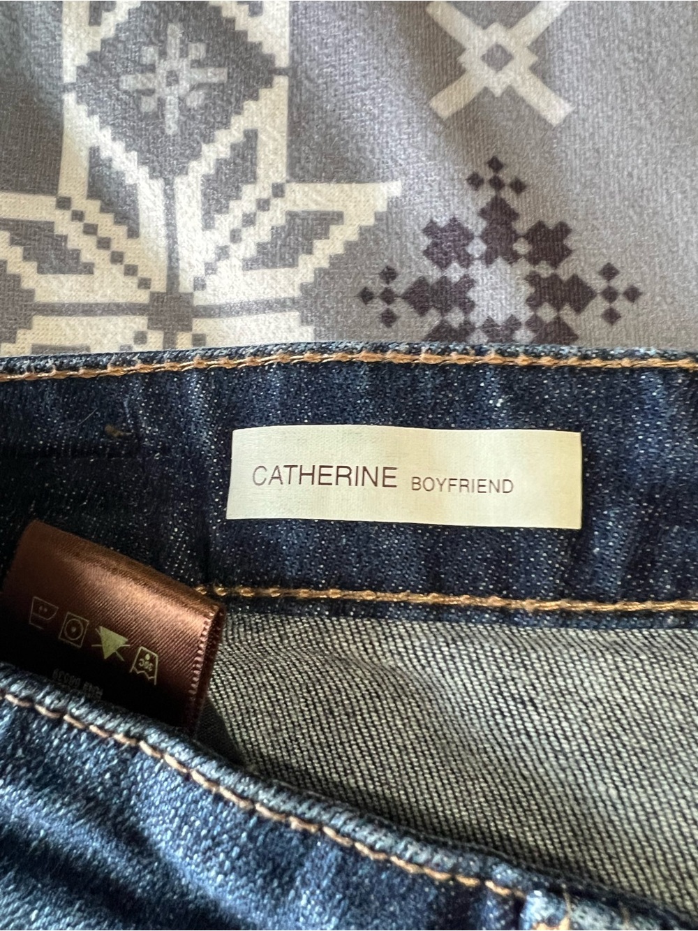 Kut from the Kloth Dark Blue Straight Leg Jeans - Picture 3 of 9